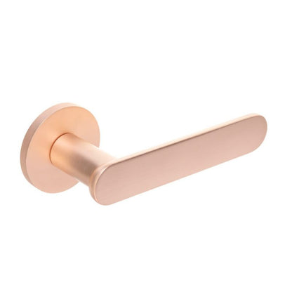 Dørgreb på Roset Rose Guld Znal 80 mm
