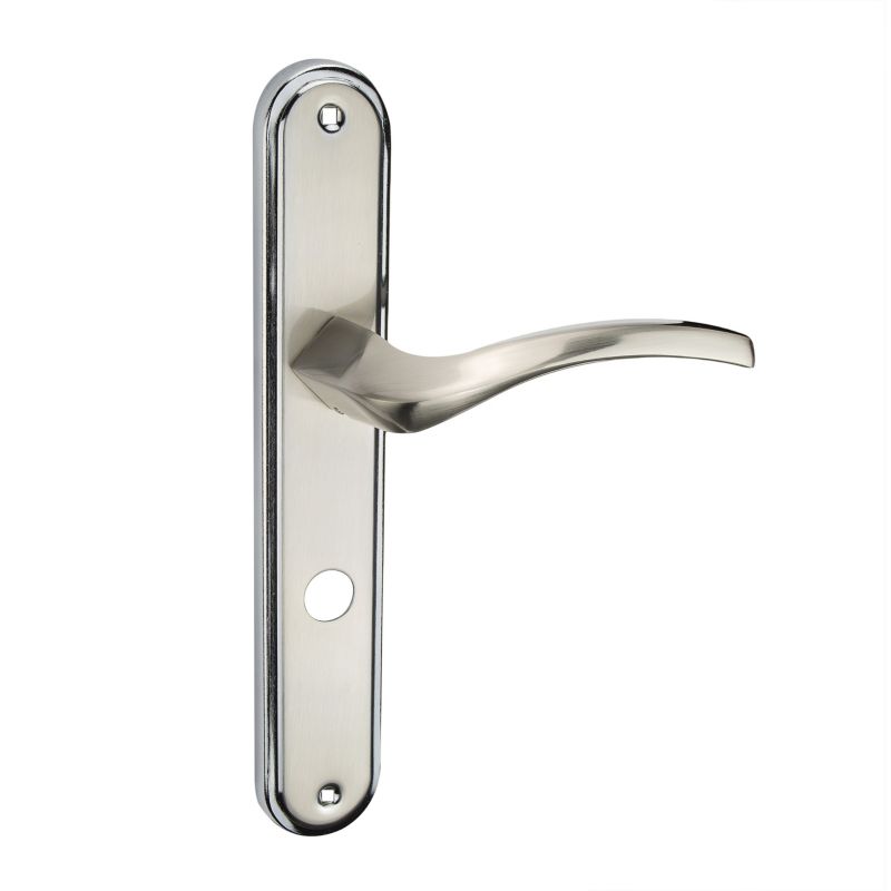 WC-greb Lora 72 i satin-nikkel / krom