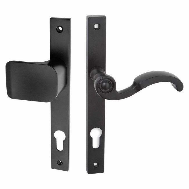 Dørgreb Kuchinox Baron 90 mm Højre Sort