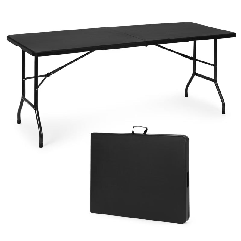 Klapbord 180x74 cm Sort