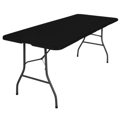Klapbord 180x74 cm Sort Kuffertfunktion