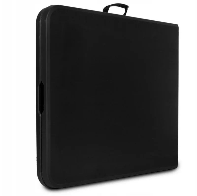 Klapbord 180x74 cm Sort Kuffertfunktion