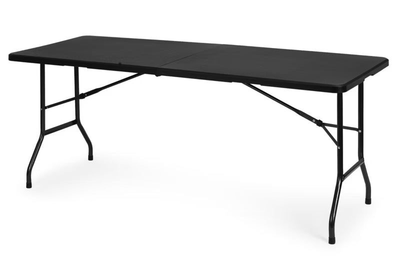 Klapbord 180x74 cm Sort