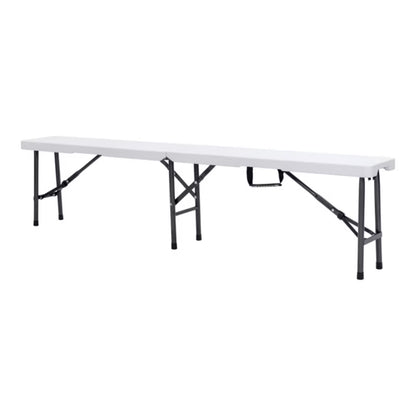 Klappebænk Astano 180x25 cm Hvid