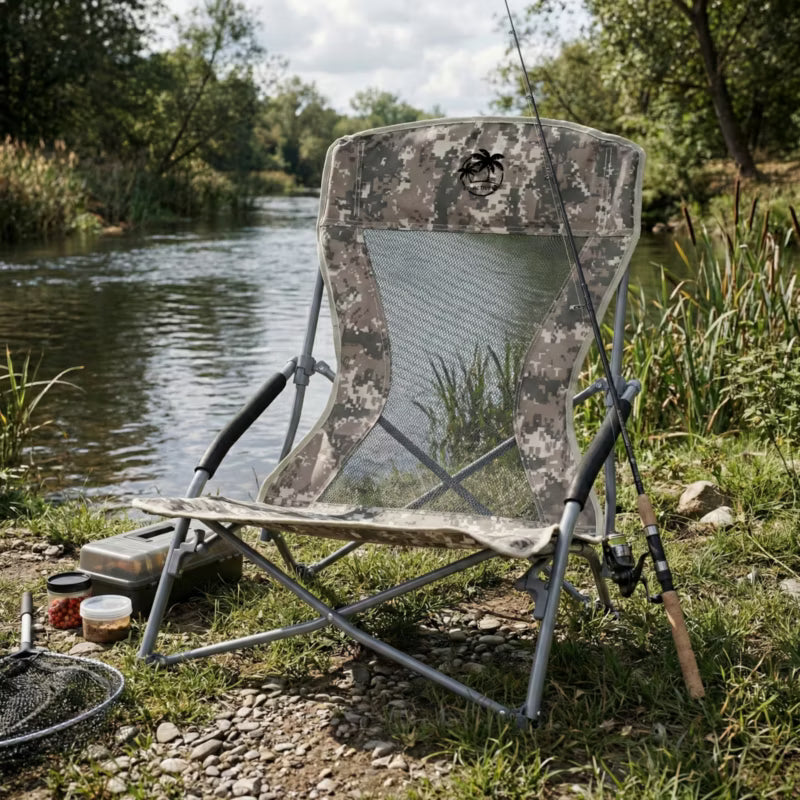 Klapstol Camping 53x70 cm Camouflage