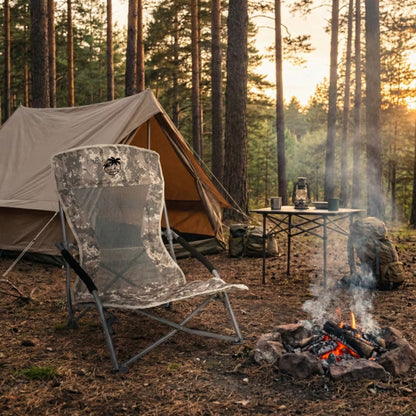 Klapstol Camping 53x70 cm Camouflage