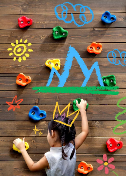 Klatregreb 5 Stk Flerfarvet Plastik