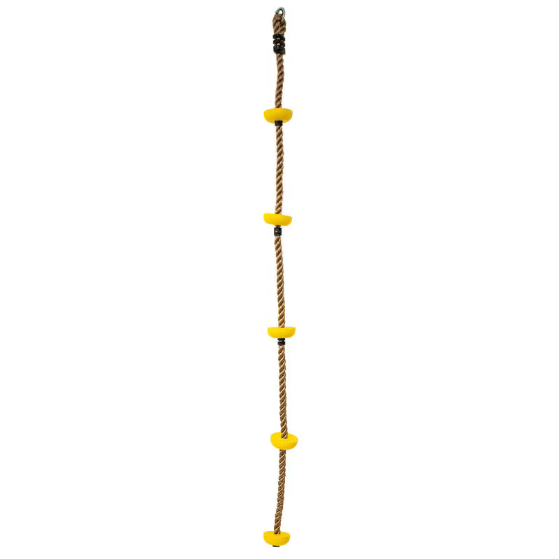 Klatretov 202 cm Gul med Trin