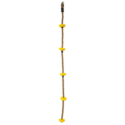 Klatretov 202 cm Gul med Trin