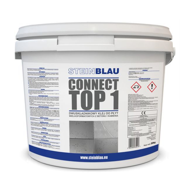 Connect klæbemiddel 15,5 kg med Connect emulsion 4,5 l