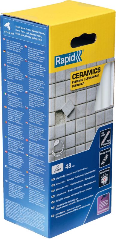 Rapid keramisk lim 880 g, Ø 12 mm