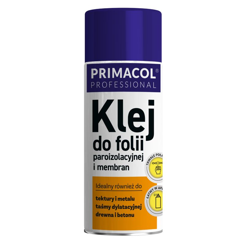 Primacol spray 400 ml kontaktlim til dampspærrefolie