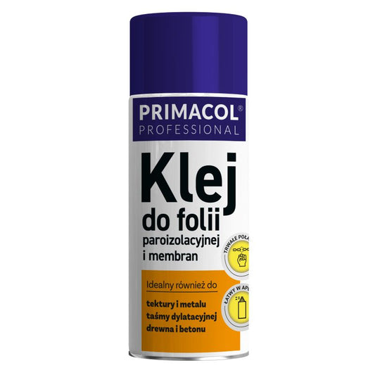 Primacol spray 400 ml kontaktlim til dampspærrefolie