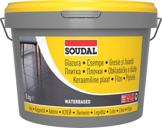 Soudal vandtæt fliseklæb til glaserede og terracotta fliser 5 kg