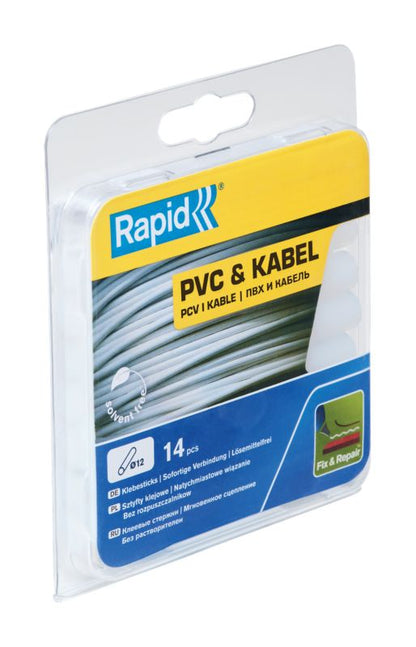 Rapid kabel- og plastlim 125 g, 12 mm diameter