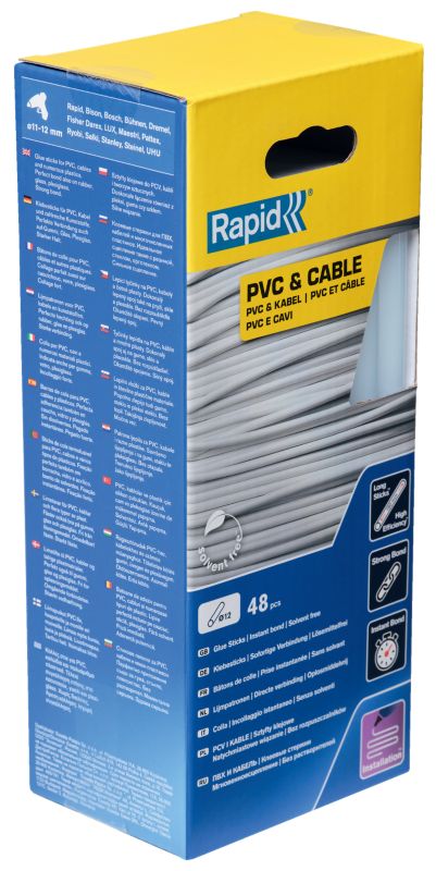 Lim til kabler og plast Rapid 880 g, Ø 12 mm