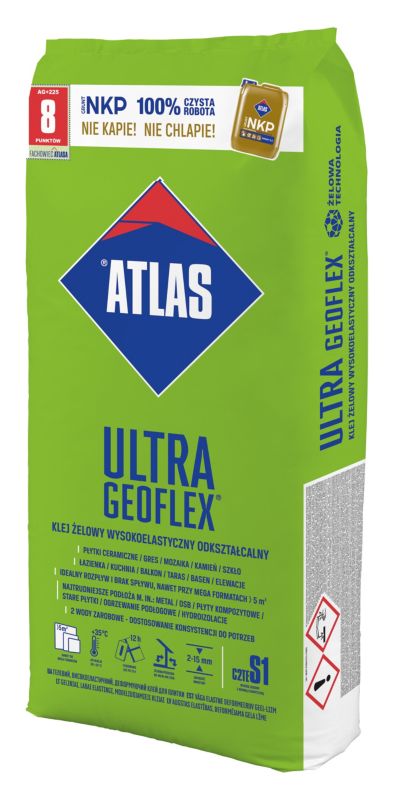Fliseklæb Geoflex Ultra Deformerbar Grå