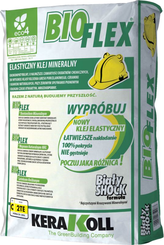 Bioflex hvid fliseklæb 25 kg