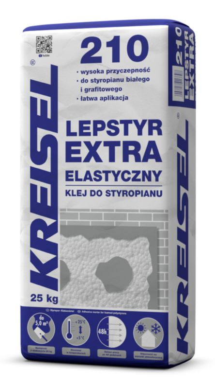 Lepstyr Extra Kreisel lim til polystyren 25 kg