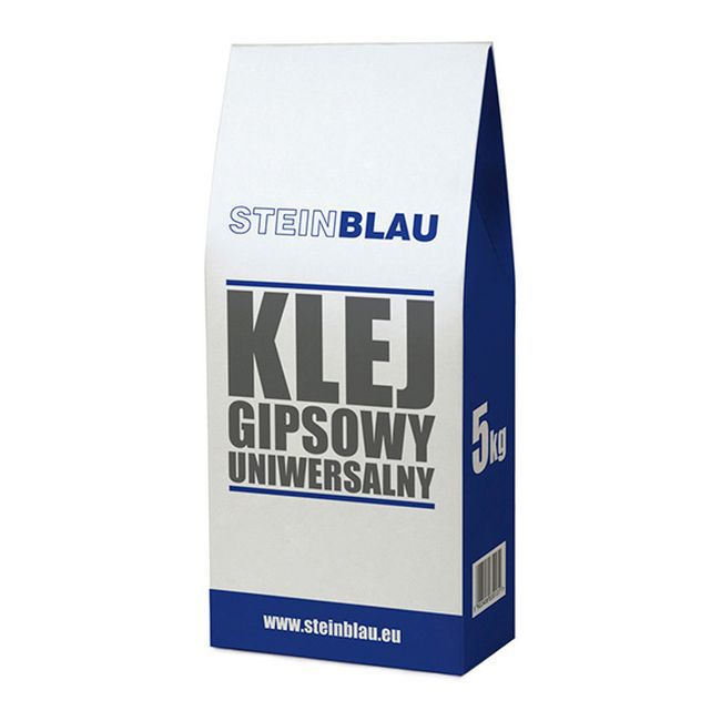 Universal gipsklæber Steinblau 5 kg
