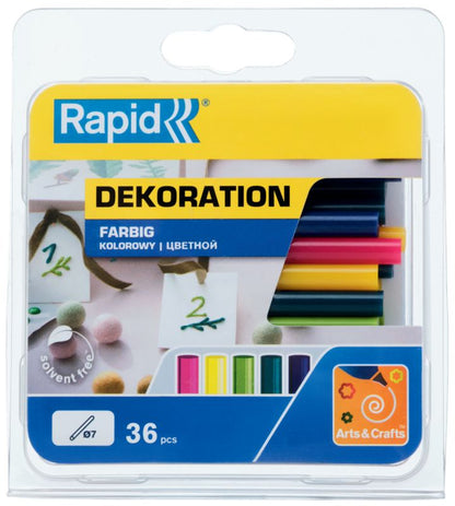 Rapid farvet lim 115 g, Ø 7 mm, mix 2