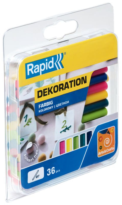 Rapid farvet lim 115 g, Ø 7 mm, mix 2