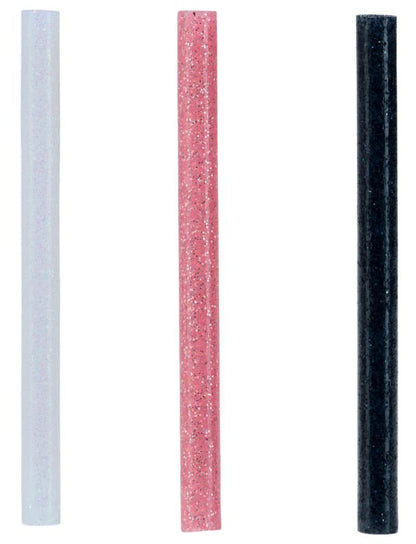 Rapid farvet glitterlim 115 g, 7 mm diameter, mix 1