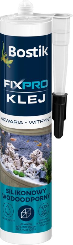 Bostik Fixpro monteringslim til akvarier og montrervinduer - 300 ml