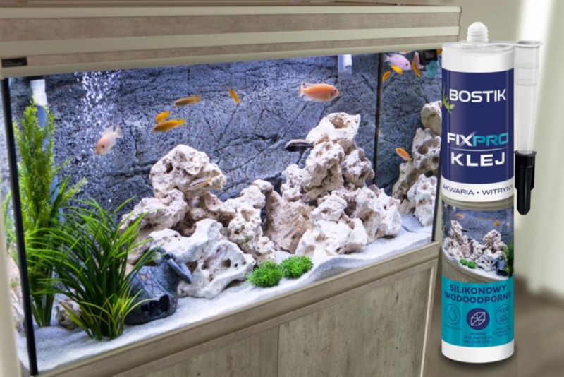 Bostik Fixpro monteringslim til akvarier og montrervinduer - 300 ml