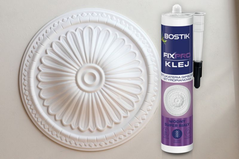Bostik FixPro monteringslim til gips- og styroporornamenter 300 ml
