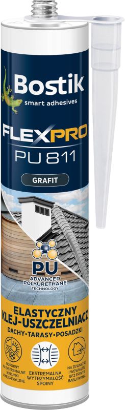 Bostik Flexpro PU 811 monteringslim grafit 300 ml
