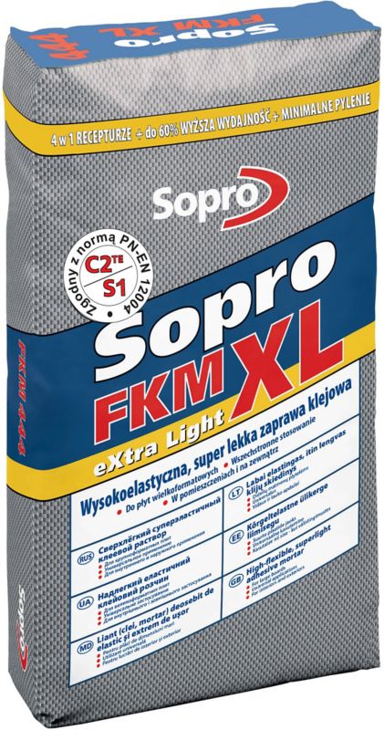 Sopro Ultralet FKM XL fleksibelt fliseklæb 15 kg
