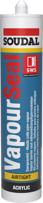 Dampspærretæt Soudal lim til folie 300 ml