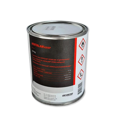 Kontaktlim til EPDM-membran 0,9 kg Sort