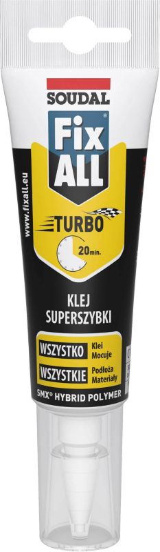 Soudal Fix All Turbo lim 125 ml hvid