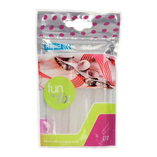 Transparent lim Rapid Fun to Fix 80 g, 7 mm diameter