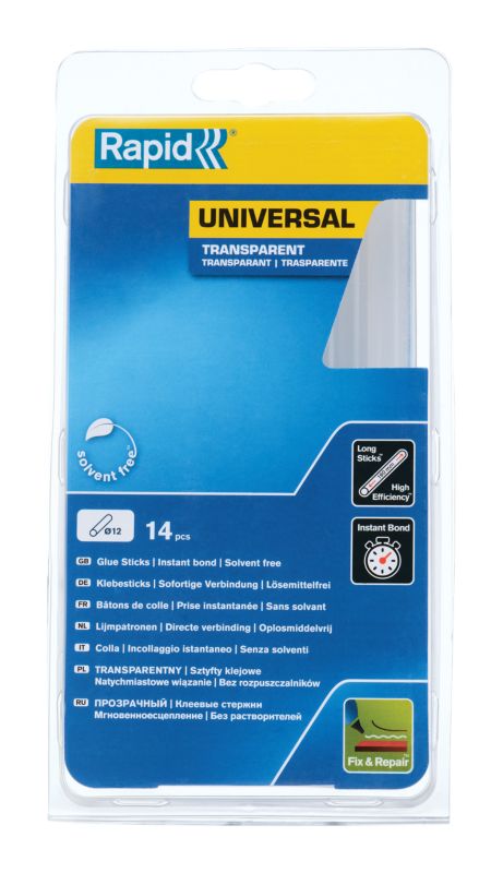 Rapid universallim 250 g, Ø 12 mm, transparent