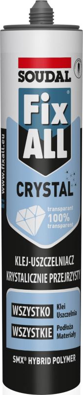 Soudal Fix All Crystal tætningslim 290 ml klar