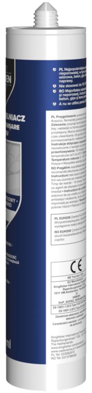 Volden tætningslim 290 ml hvid
