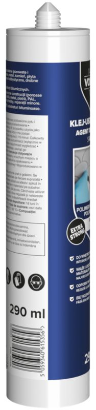 Volden tætningslim 290 ml hvid