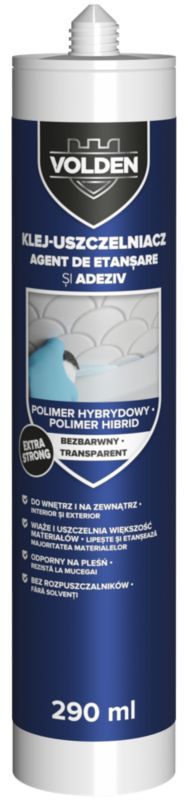 Volden transparent tætningslim 290 ml