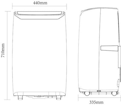 GoodHome monoblok aircondition 12000 BTU