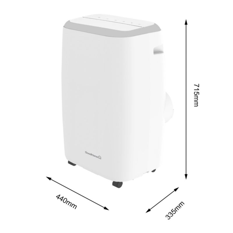 GoodHome 9000 BTU Myko smart monoblok klimaanlæg