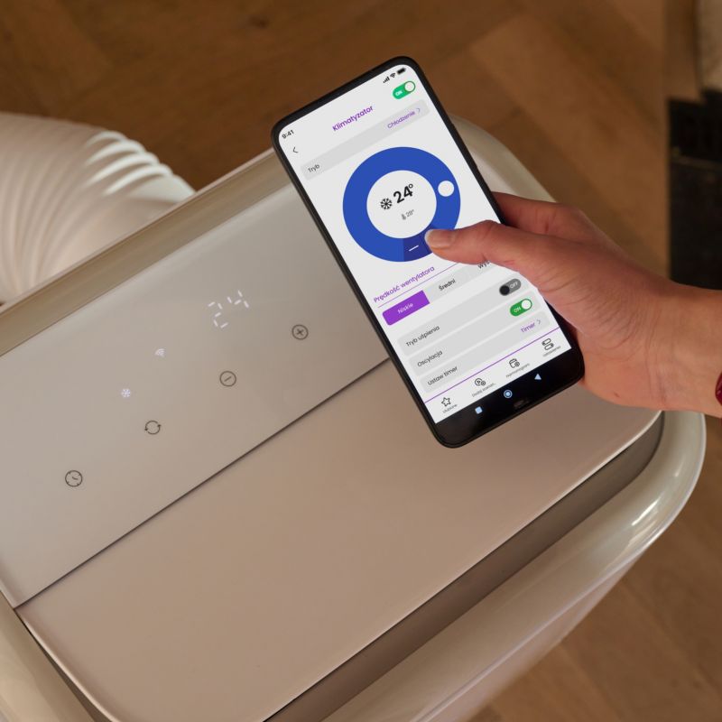 GoodHome 9000 BTU Myko smart monoblok klimaanlæg