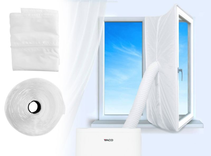 Bærbar 3-i-1 klimaanlæg med WiFi VACO 16000BTU - 1 stk