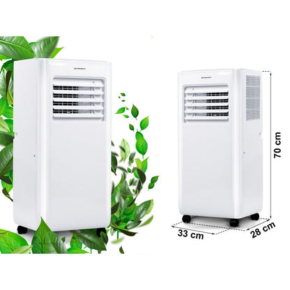 Berdsen bærbar klimaanlæg med affugter 26 l/24 t WiFi Tuya Smart 10000 BTU 1 stk.