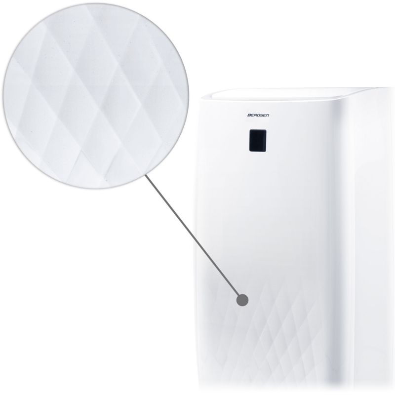 Berdsen bærbar aircondition med affugter og varmefunktion 4 kW 34 l/24 t 14000 BTU WiFi 1 stk.