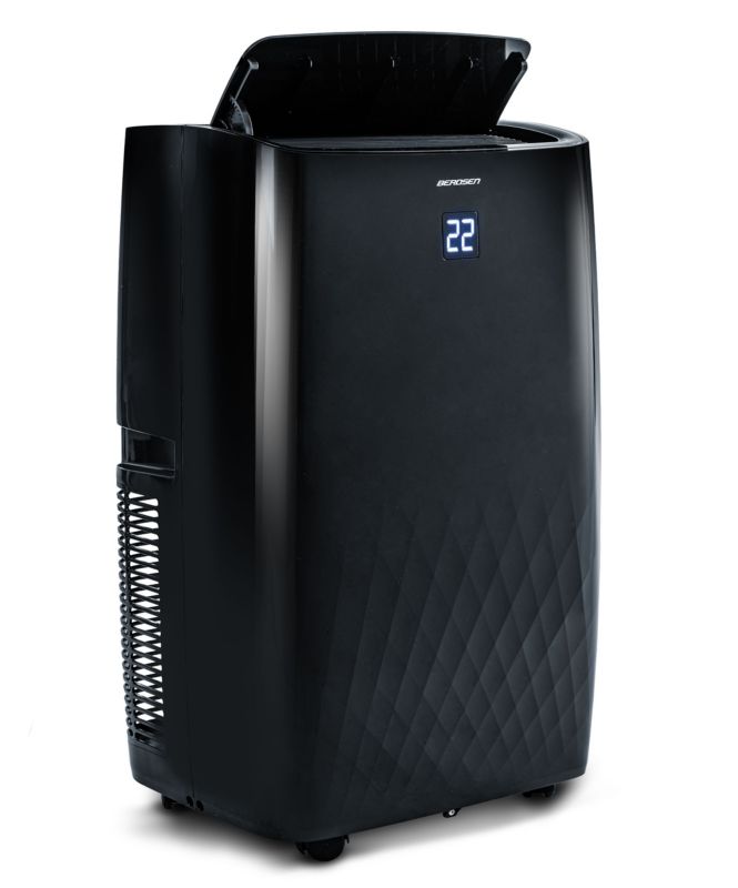 Bærbar klimaanlæg Berdsen med varmefunktion 4 kW, affugter 36 l/24 t, 14000 BTU, WiFi, 1 stk