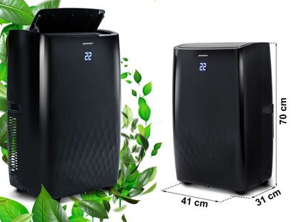 Bærbar klimaanlæg Berdsen med varmefunktion 4 kW, affugter 36 l/24 t, 14000 BTU, WiFi, 1 stk