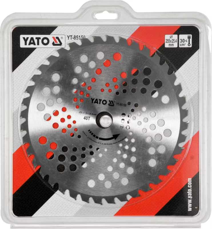 Klinge til Buskrydder TCT 255 mm med 40 Tænder | 5906083060519